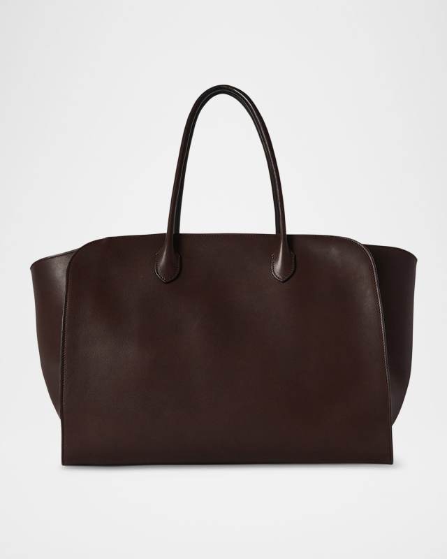 Marlo 17 Tote Bag in Saddle Leather